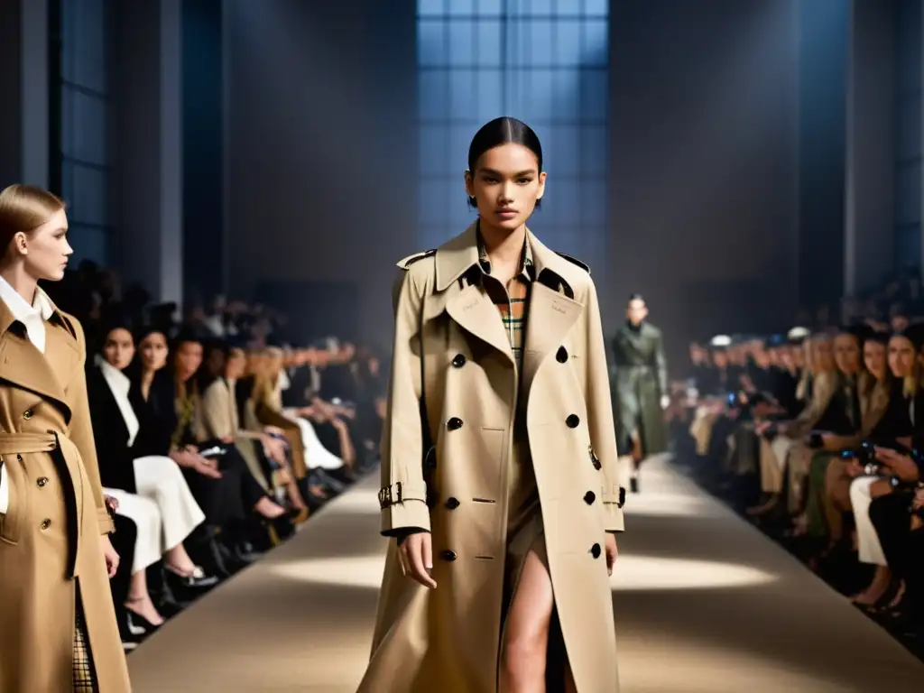 Artesanía tradicional y moda de vanguardia muestran el impacto cultural de Burberry en moda