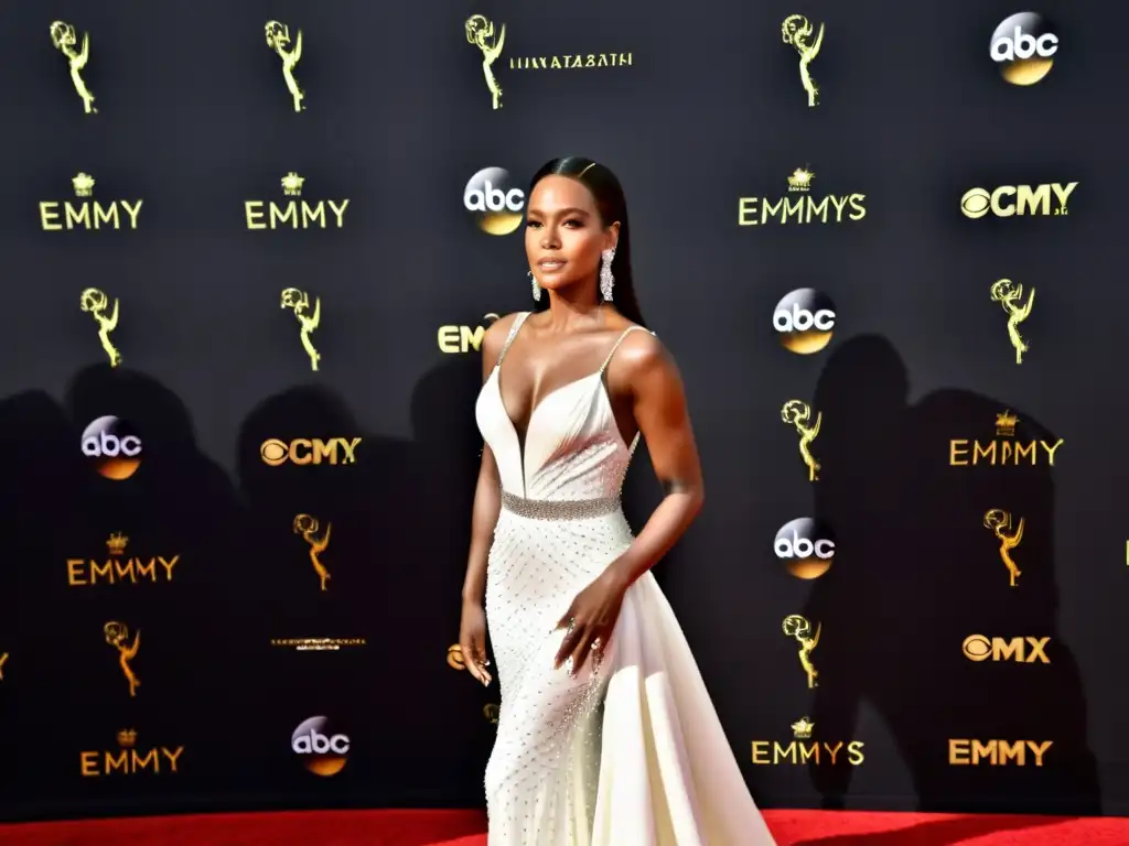 Las celebridades deslumbran en la alfombra roja de los premios Emmy, mostrando tendencias de moda en televisión con glamour y sofisticación