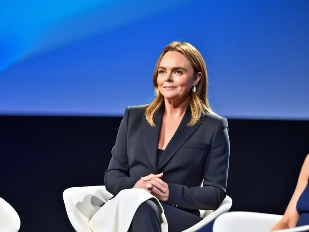 Stella McCartney lidera conferencia sobre moda sustentable, impactando la audiencia con pasión y compromiso