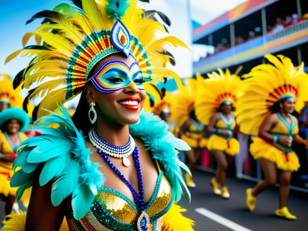 Desfile de Carnaval de Río: Moda brasileña influenciada por Carnaval cobra vida con colores vibrantes y energía festiva