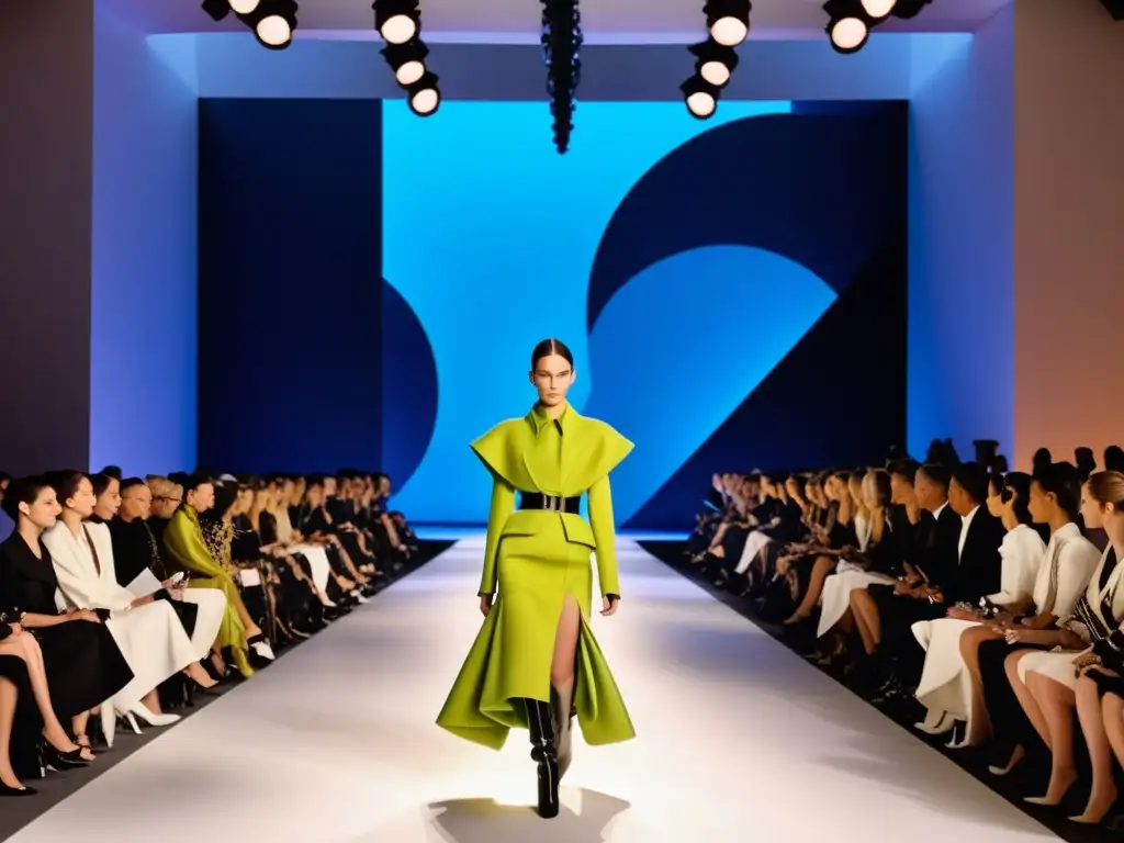 Desfile de moda Balenciaga: modelos lucen diseños avant-garde con impacto cultural en la pasarela