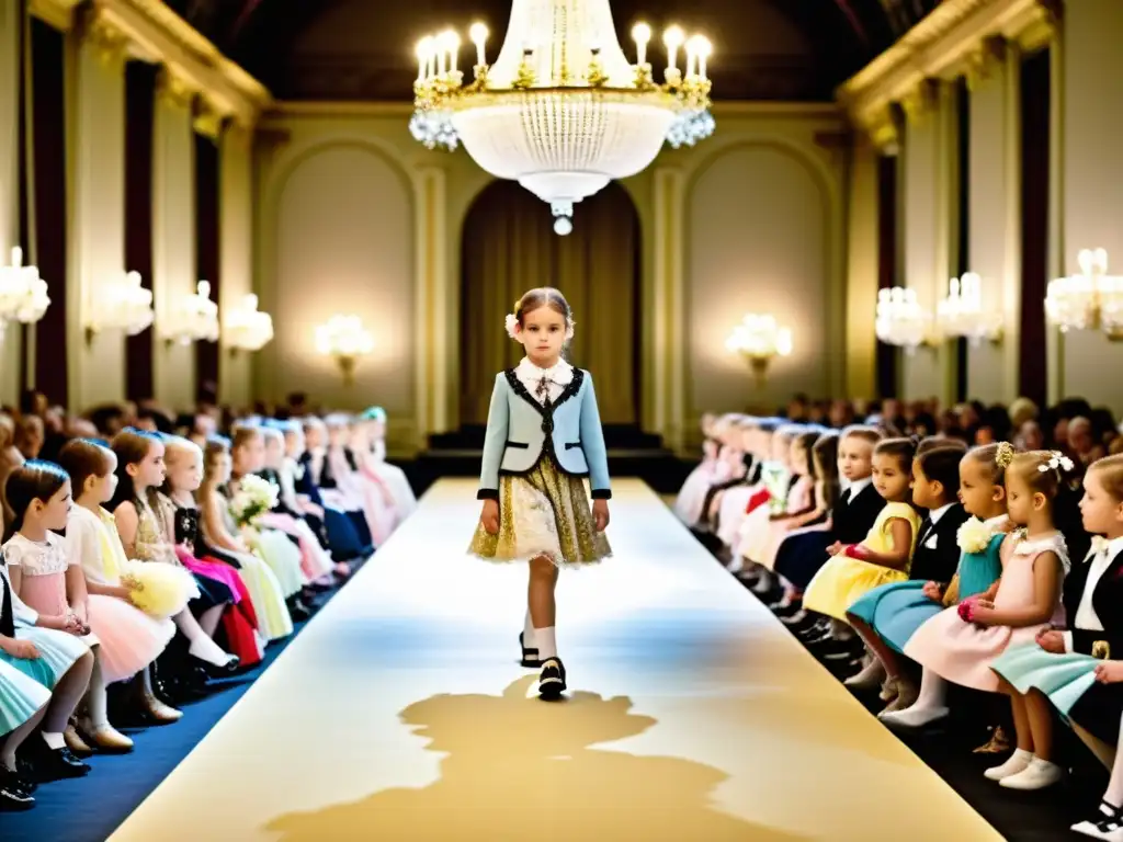 Desfile de moda infantil en Europa: evolución de estilos a lo largo de la historia