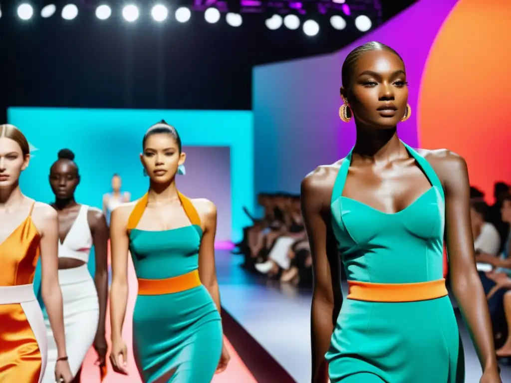 Desfile de moda interactivo con prendas gamificadas y elementos digitales