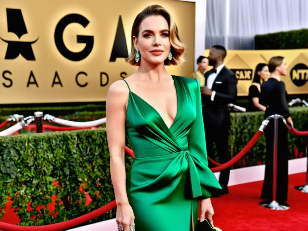 Deslumbrante alfombra roja de los Premios SAG, reflejando estilos y tendencias de moda