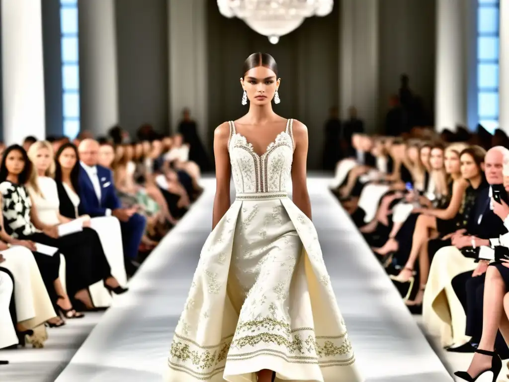 El deslumbrante desfile de moda de Oscar de la Renta captura el impacto cultural en la moda durante siglos