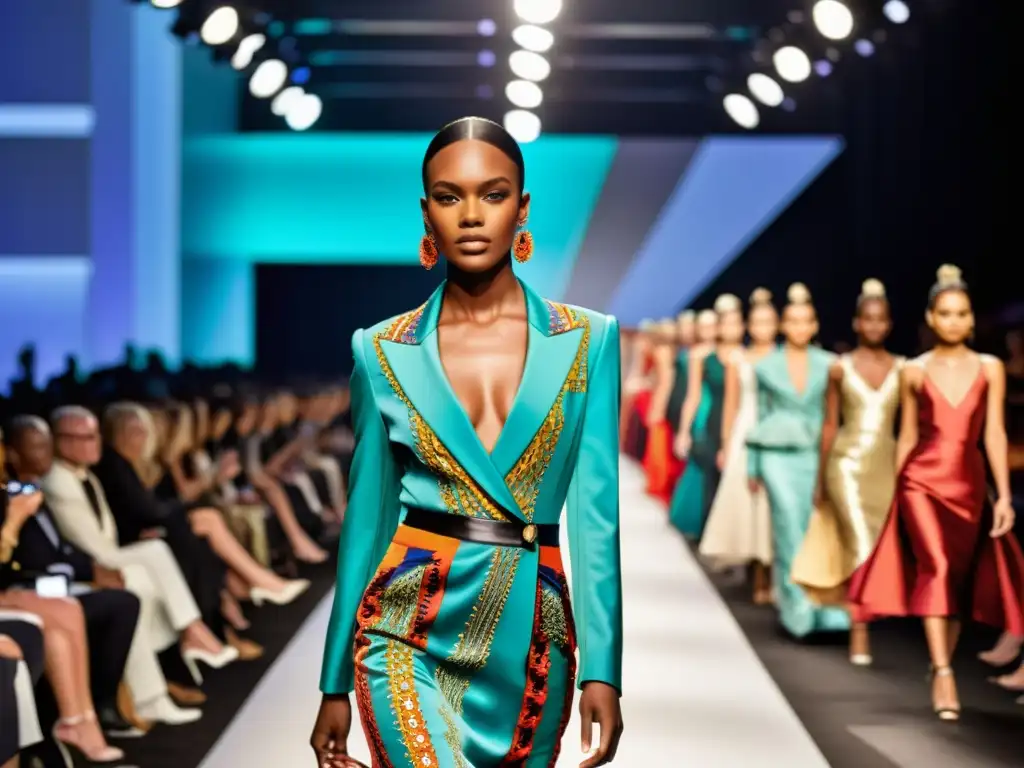 Deslumbrante desfile de moda con reseñas de moda para impulsar ventas