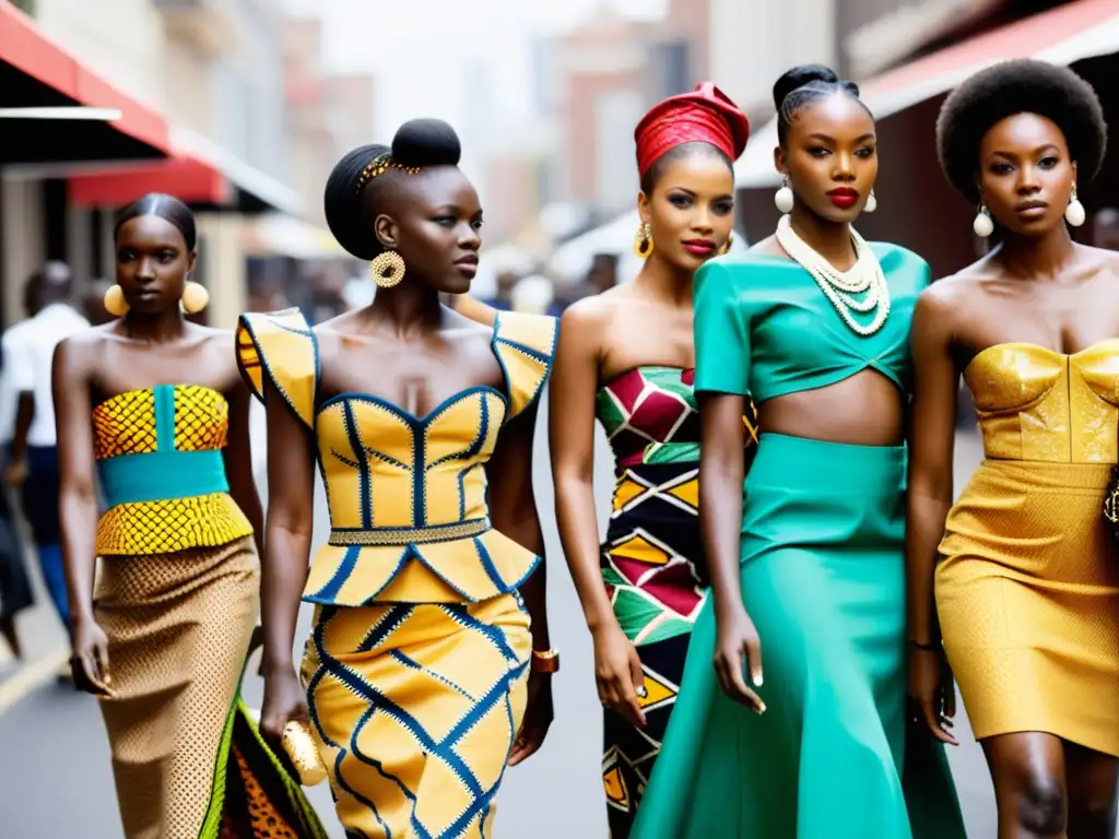 Diseñadores y modelos africanos exhiben sus creaciones en Semanas de Moda, fusionando estilos occidentales y étnicos