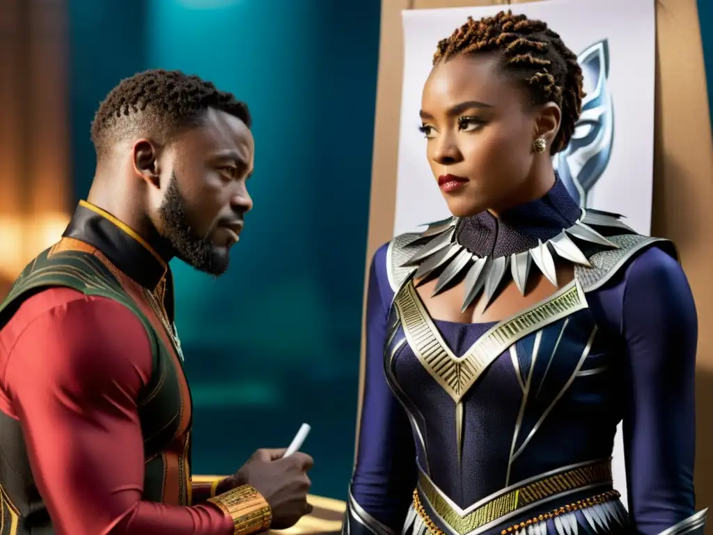 Los diseñadores de vestuario de Black Panther crean trajes culturalmente significativos