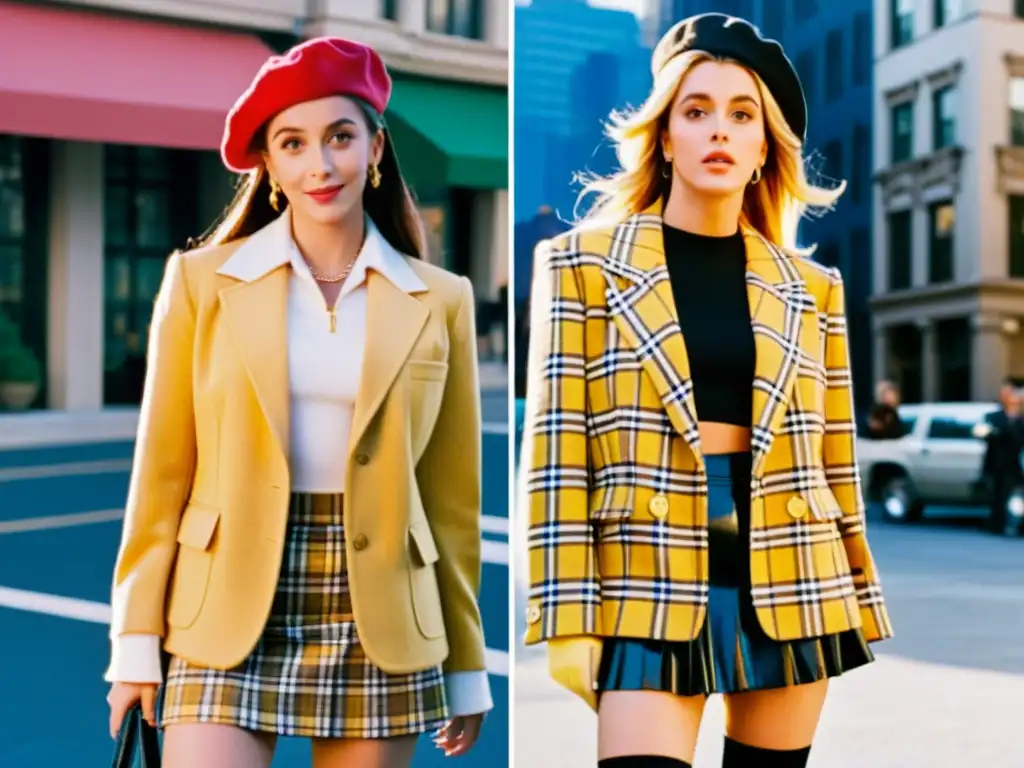 Comparación de estilo: Cher Horowitz y moda influencer lucen atuendos icónicos