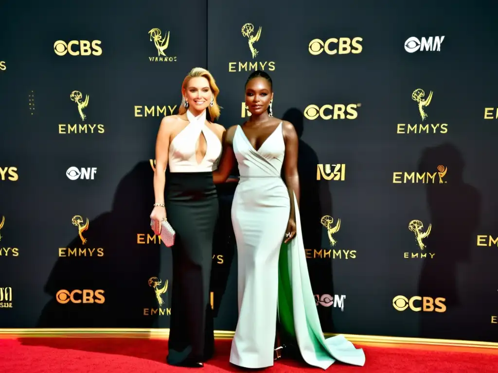 Estrellas de la televisión exhiben tendencias de moda en el glamoroso evento de los Premios Emmy