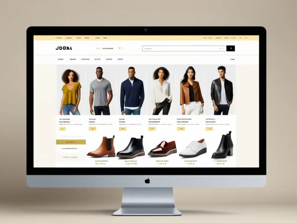 Experiencia de compra online intuitiva y estratégica en ecommerce de moda con upselling y crossselling