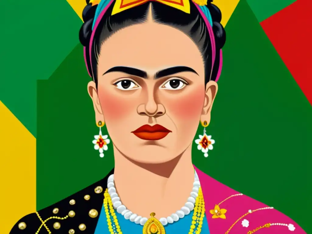 Frida Kahlo muestra su icónica joyería mexicana, reflejando su impacto cultural y su conexión con la historia y la artesanía de las mujeres icónicas