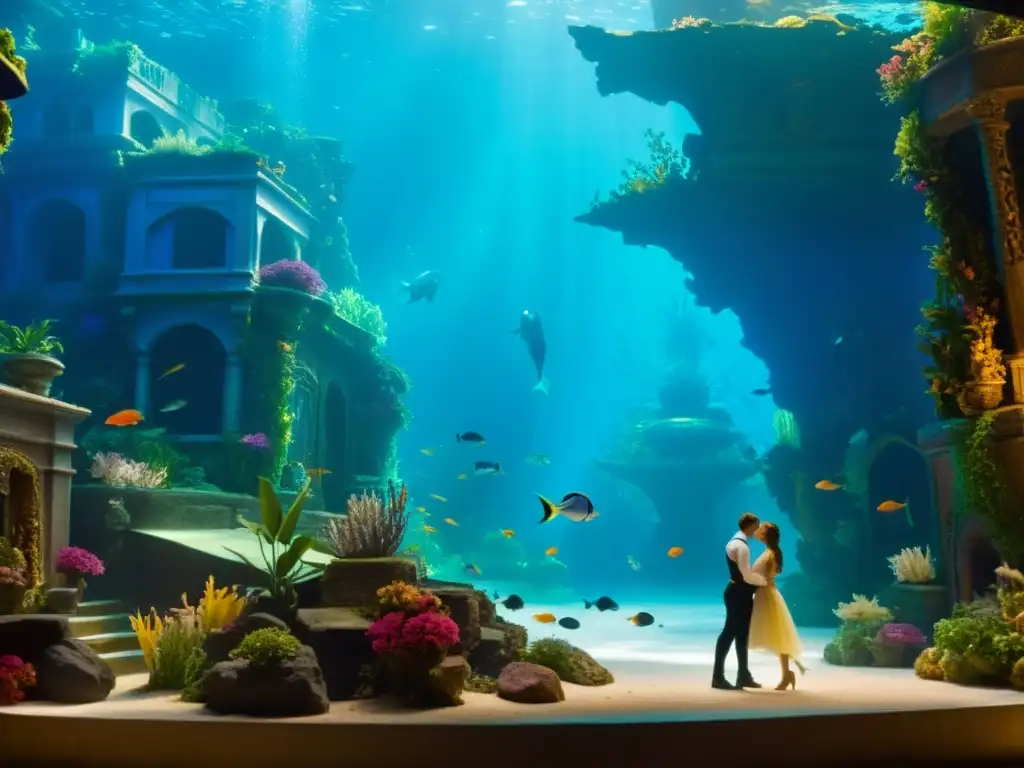 Una imagen detallada del icónico acuario de la película 'Romeo + Julieta' de Baz Luhrmann