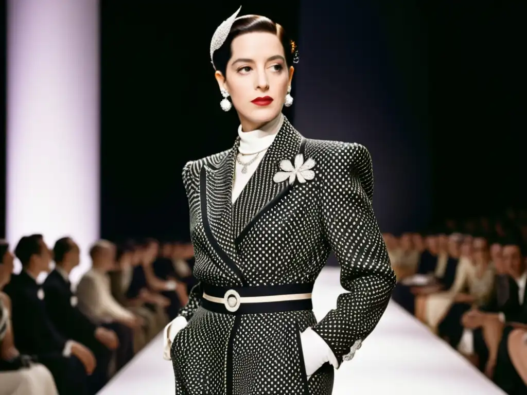 Elsa Schiaparelli deslumbra con su impacto cultural de la moda en un desfile de los años 30