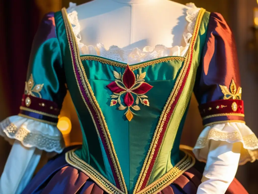 Este impresionante vestido de época del siglo XIX usado en 'Orgullo y Prejuicio' muestra la opulencia y el detalle de la moda de la época