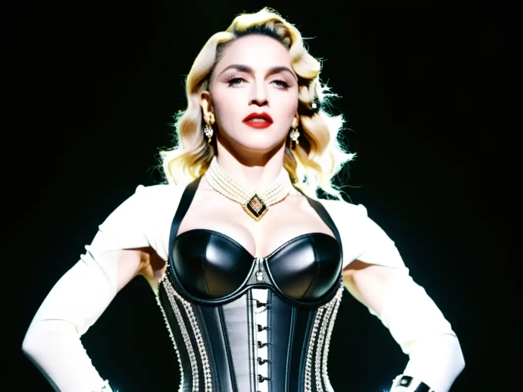 Madonna desafía los límites de la moda contemporánea con su icónico corsé diseñado por Jean Paul Gaultier