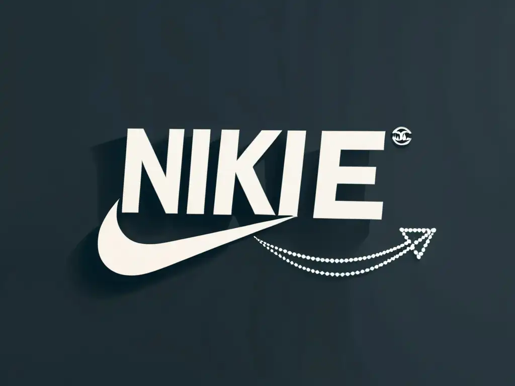 Logos de Nike y Chanel en contraste sobre fondo monocromático, evocando colaboraciones de marcas opuestas moda