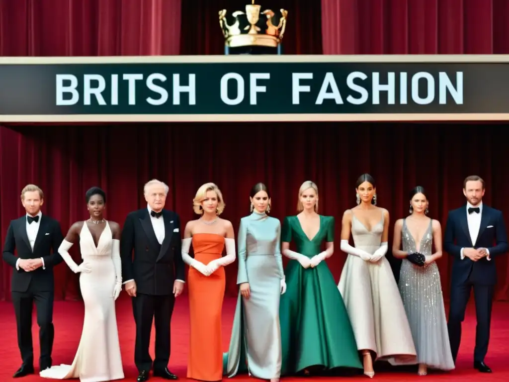 Moda británica en la alfombra roja: Evolución de estilos icónicos en la historia de la moda, con elegancia y sofisticación