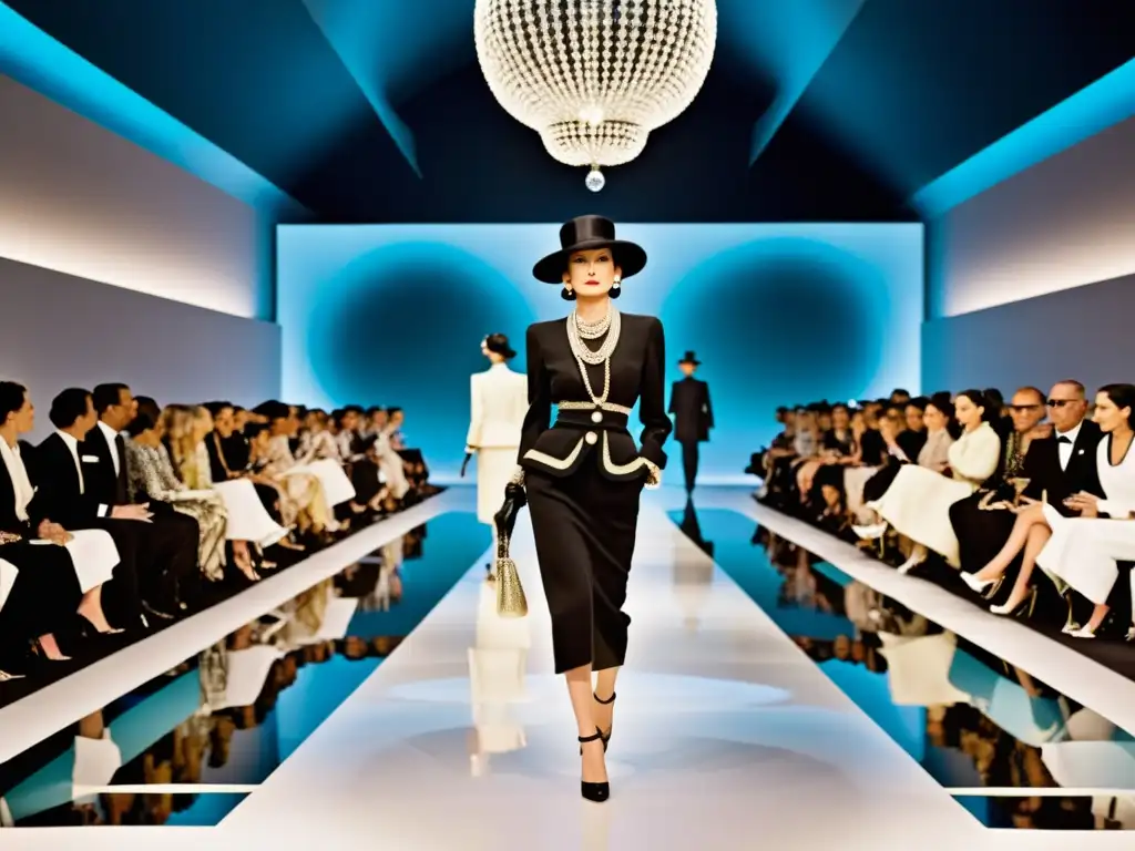 Colaboración Chanel-Dalí: Moda surrealista y sofisticada Colección de moda icónica: colaboraciones históricas de Chanel y Dalí en desfile de alta costura