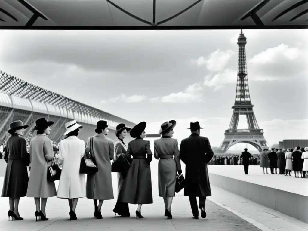 Mujeres elegantes en París contrastan con la escasez en Berlín Este, reflejando el estudio comparativo moda este oeste