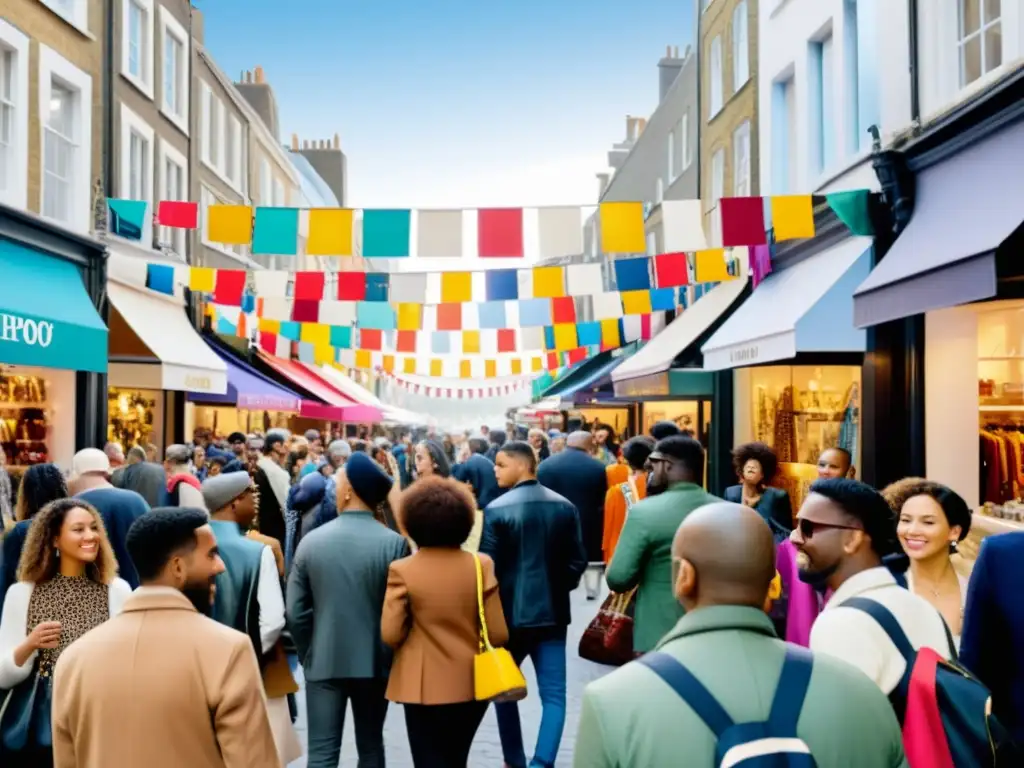 Multitud en evento de moda, impacto cultural y colaboraciones, diversidad de estilos y entusiasmo en la ciudad