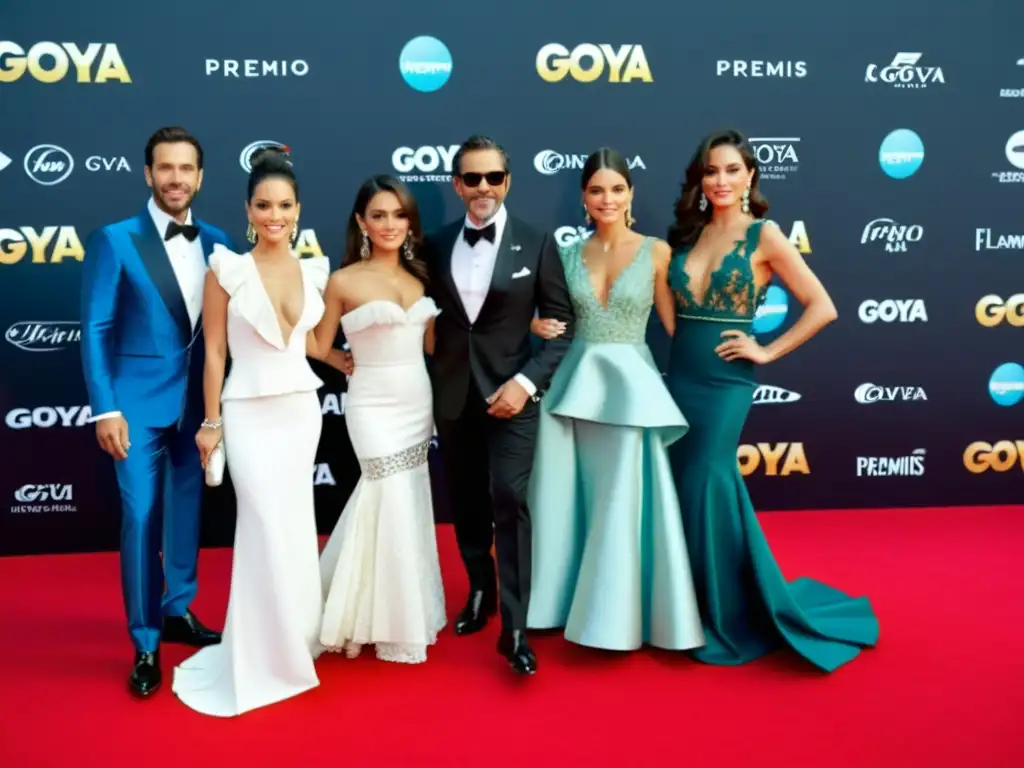 Una noche deslumbrante en los Premios Goya, luciendo el estilo español en su máximo esplendor