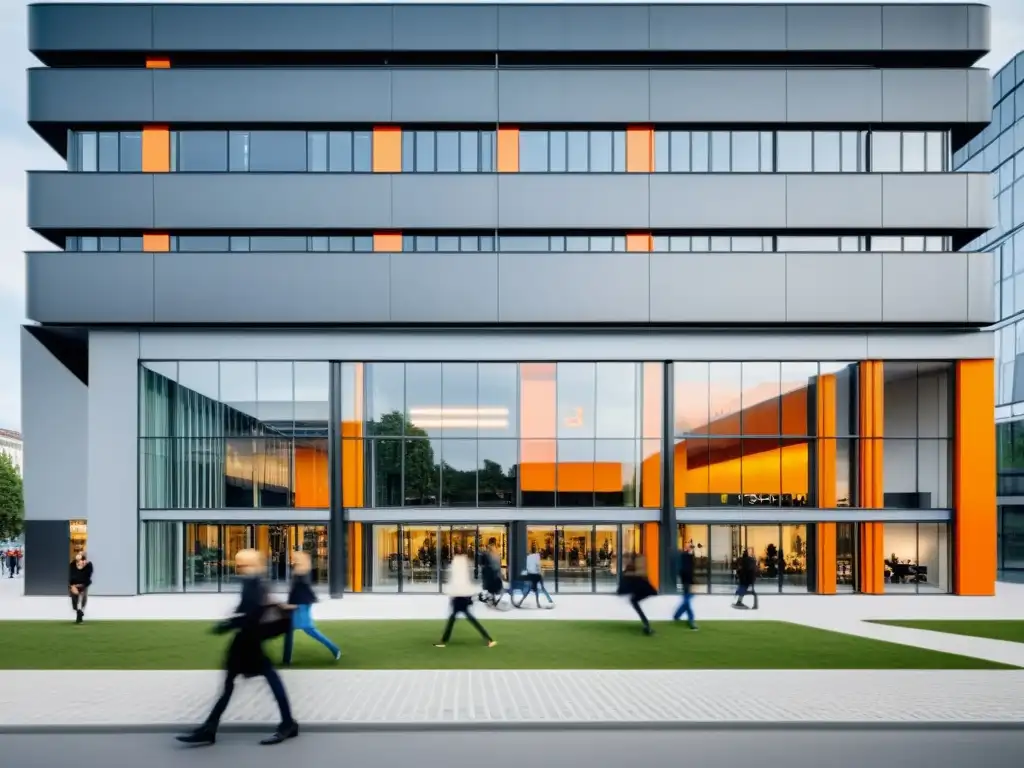 Oficinas centrales de Zalando en Berlín, reflejando su influencia en la moda europea con innovación y dinamismo en el ambiente urbano