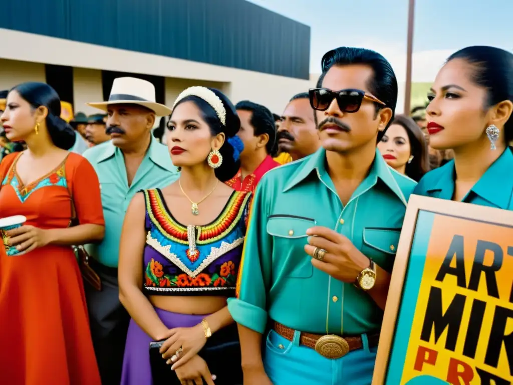 Manifestación de orgullo y creatividad chicana en evento cultural