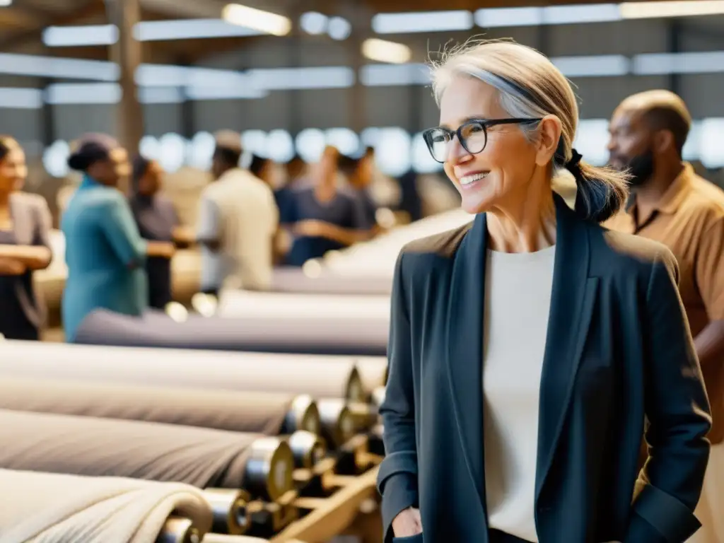 Eileen Fisher lidera con pasión la moda ética