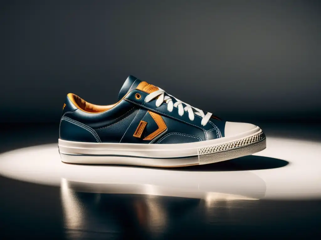 Sneakers exclusivas: detalle y lujo Un primer plano de zapatillas de edición limitada, resaltando detalles intrincados y exclusividad