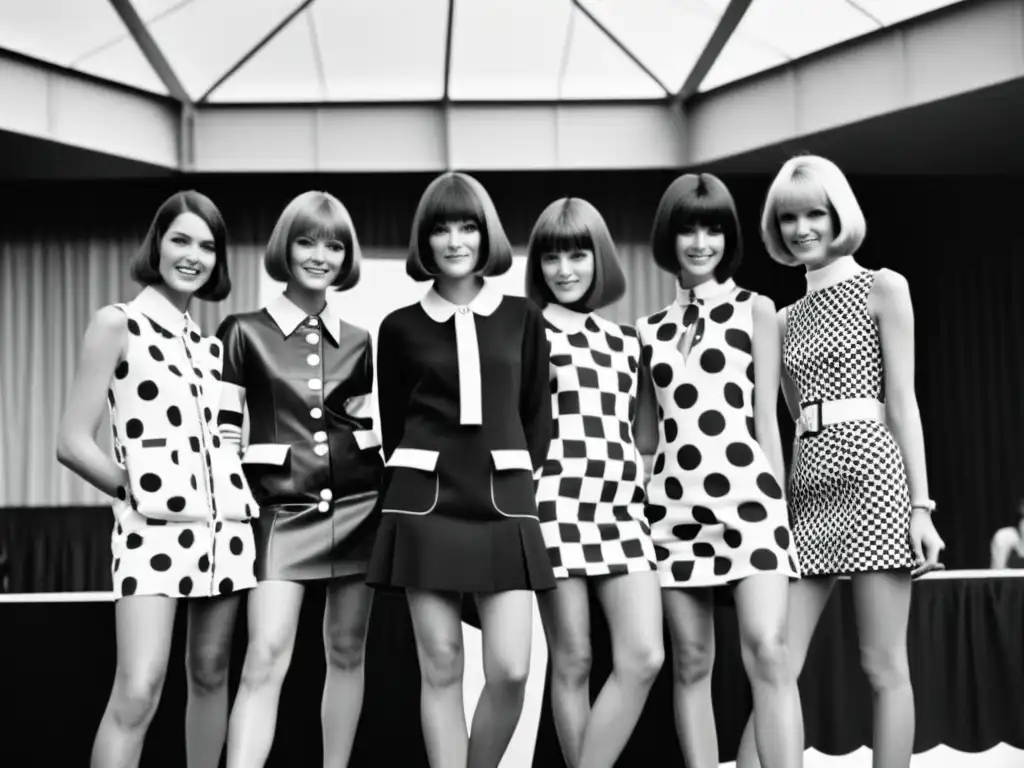 Mary Quant lidera la Revolución de la Mini con modelos vanguardistas en la pasarela de los años 60