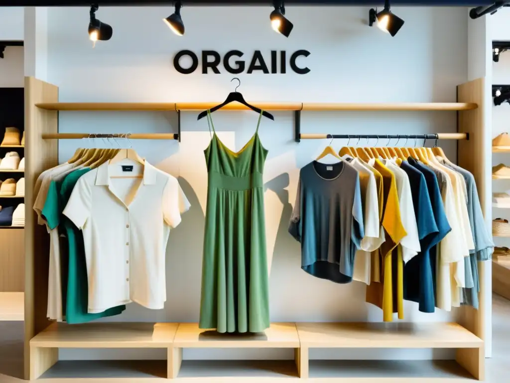 Una tienda de ropa con impacto cultural de materiales biodegradables