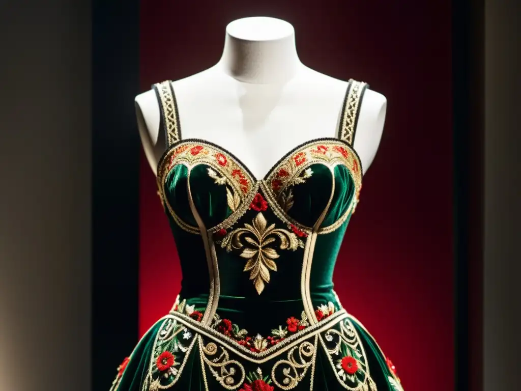 Vestido de noche Alexander McQueen, muestra su impacto cultural en historia de la moda