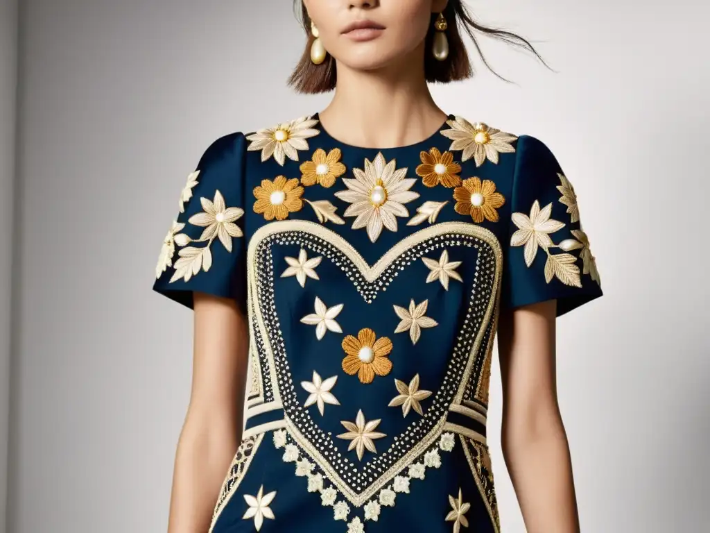 Vestido sostenible de Stella McCartney, detalle y elegancia para impacto ecológico moda sustentable