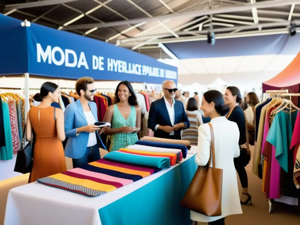 Vibrante mercado en el Festival de Moda de Hyères, refleja su impacto cultural con diseños y textiles, fusionando tradición y modernidad