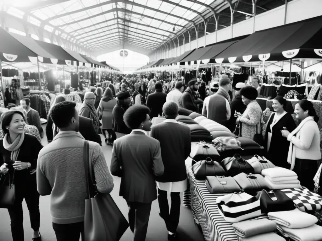 Vibrante mercado de moda con reseñas para impulsar ventas