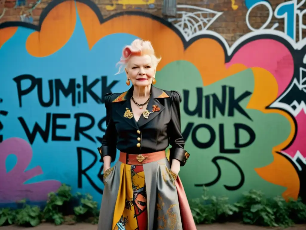 Vivienne Westwood, ícono punk, impacta en la moda con su influencia rebelde y vanguardista